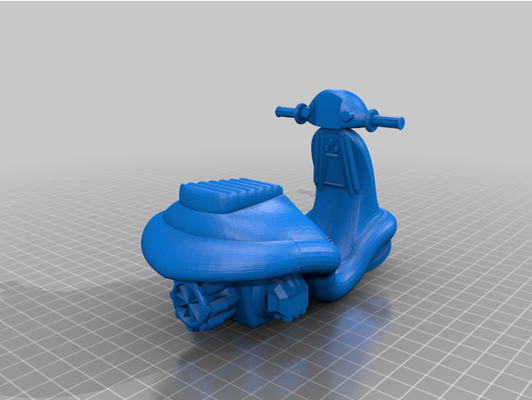 oyuncak tekerlekli bisiklet hız yapan by brucehalmighty motosikleti 3d print model - Mito3D
