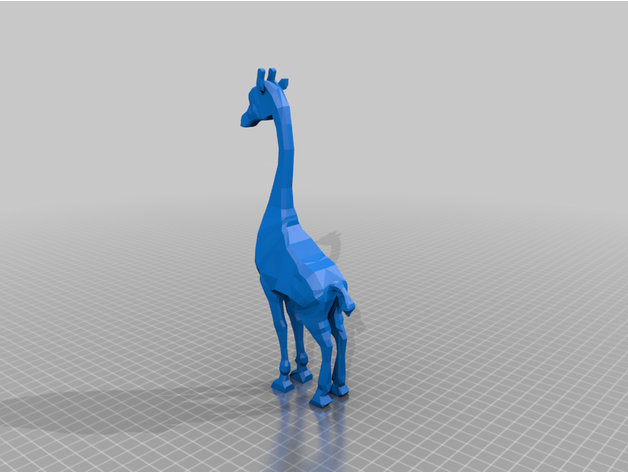 jirafa moquillenta by eriasusempai animales jirafas selva 3D print model - Mito3D