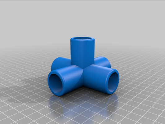 my personalizado 5 tubo conector personalizador by macflysf27 3d print model - Mito3D