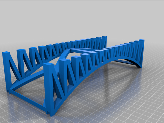 4' ponte semestre autocad iv projeto by gcherrmann teste 3d print model - Mito3D