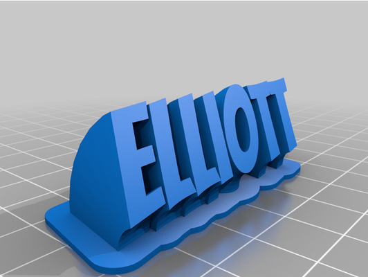 elliott by asteroidenjäger angepasst 3d print model - Mito3D