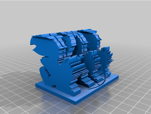 ku jayhawk by dinosaurnothlit 3d print model - Mito3D