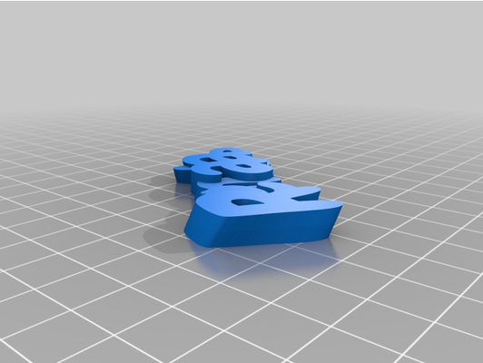 my customized iamburny's v2 text - keyring renata by nickromano07 3d print model - Mito3D