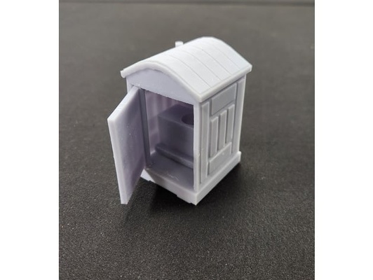 porta potty portable toilet by digitalprevail 3d print model - Mito3D