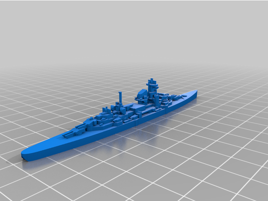 d almirante hipper class crucero by fboes escuela politécnica naval miniatura mesa victoria at mar guerra mundo 2 3d print model - Mito3D