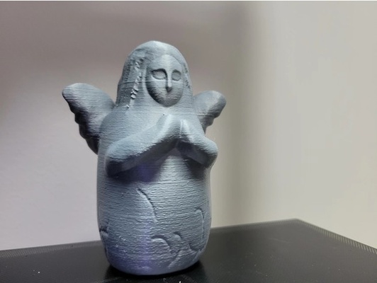 mini estatua of diosa hilia respiración salvaje leyenda zelda by ohayooo divinidad nintendo entusiasmo 3d print model - Mito3D