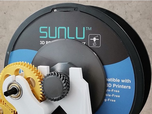 spool centering disk 72mm sunlu spools cc-by by zsquish 3d print model - Mito3D