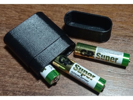 3 x aaa battery case by shariko 3d print model - Mito3D