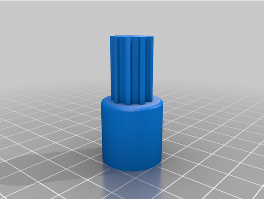 my customized parametric pulley - lots of tooth profiles by erdemerdenoglu 3d print model - Mito3D