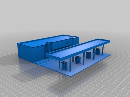 n escala casey loja by h pendergast construção sclant 3d print model - Mito3D