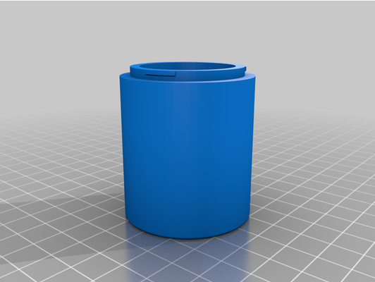filter case 125 by jdrambo customized 3d print model - Mito3D