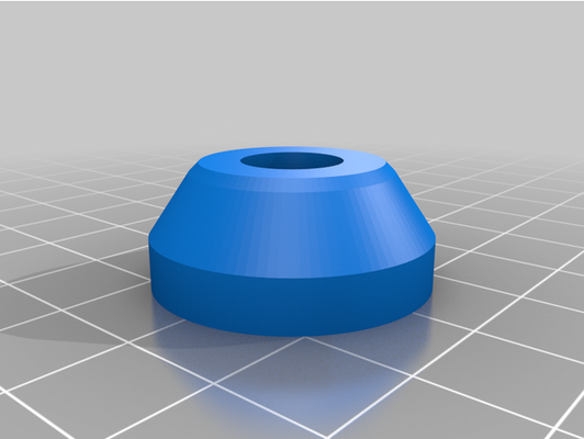 my customized customizer - furniture foot leg pad protector standoff peg by linuxq 3d print model - Mito3D