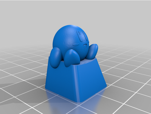 kirby kirsche mx tastenkappe by saulgoodman13 3d print model - Mito3D