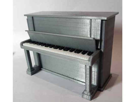 piano música caja by miklevv 3d print model - Mito3D