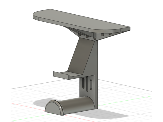 cuffia in piedi controller mensola parete montare by maxwellfoxx cuffie titolare supporto xbox 3d print model - Mito3D