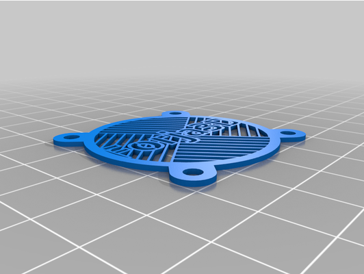 my customized fan grill covers by pablobv 3d print model - Mito3D