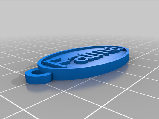 my personalizado chaveiro 2 0 by gontix 3d print model - Mito3D
