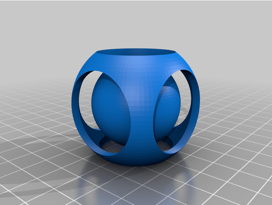 my customized fidget ball cube by pacoman17 3d print model - Mito3D