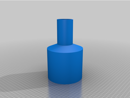 my personnalisé facile tuyau réducteur by 3d print model - Mito3D