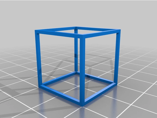 wireframe cubo by jdszekeres9 3d print model - Mito3D