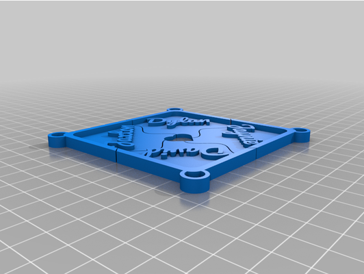 my customized friendship pendant 4 by uteaooree 3d print model - Mito3D