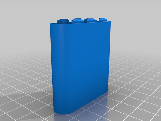 my personalizzato batteria astuccio guaina by alittleman7 3d print model - Mito3D