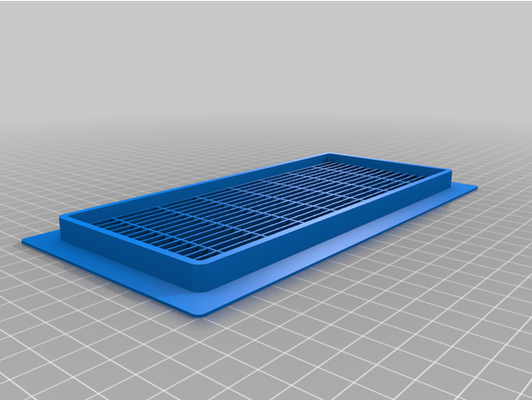 my personalizzato completamente ventilazione griglia 2 by pazzo lino 3d print model - Mito3D