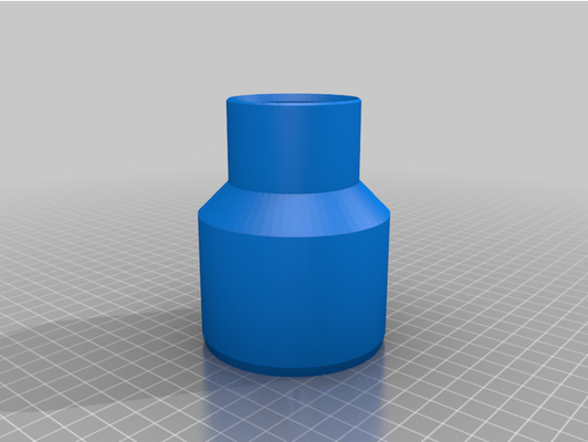 dn75x50 rohr adaptateur teichfilter rembobiner by loeffelkuh 3d print model - Mito3D