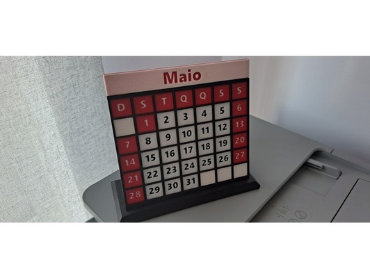 universal kalender by ruiaxe 3d print model - Mito3D