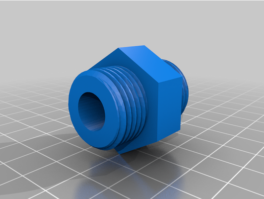 dusche tube männlich to adapter by dienstprogramm lambda zubehör 3d print model - Mito3D