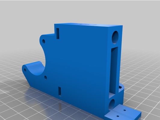 anet a8 x axis carriers by faultedlogic bearing bushing holders horizontal igus linear vertical 3d print model - Mito3D