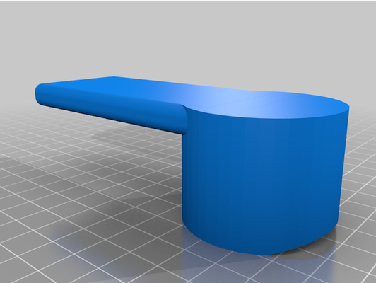 tek üstesinden gelmek musluk bobin kol by rodria banyo kaldıraç dokunmak su 3d print model - Mito3D