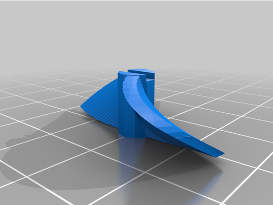 32x2mm 3blade prop by slipstream81 customized 3d print model - Mito3D