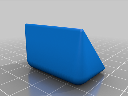 my customized parametric table corner protector by tready 3d print model - Mito3D