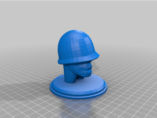 tf2 soldier amogus by orb among us team fortress 2 3d print model - Mito3D