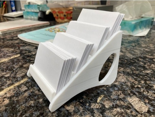 multiple business card holder by justintermini 3d print model - Mito3D
