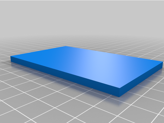 card stiffener by giakouworks 3d print model - Mito3D
