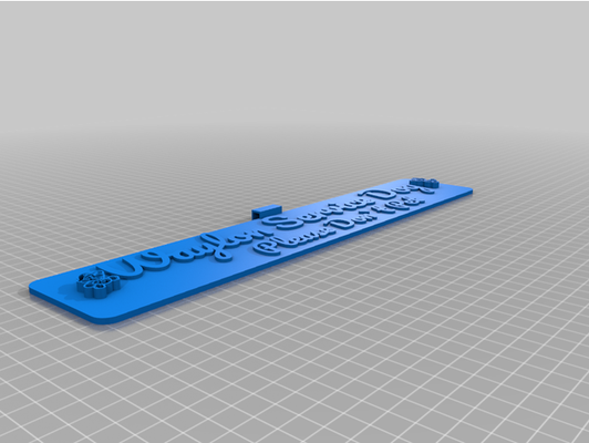 my customizable pet nametag 2 by raelee09 customized 3d print model - Mito3D