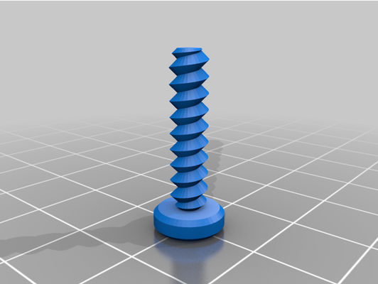 my customized nut job bolt washer threaded rod factory by darkrage28 3d print model - Mito3D