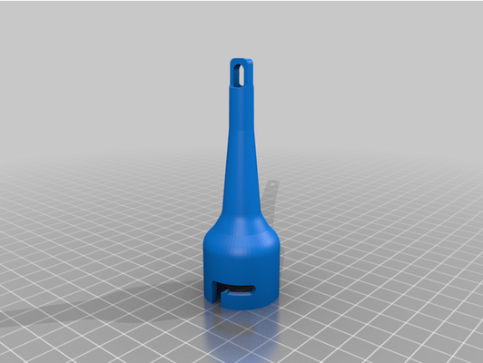 my customized parametric nozzle high-volume inflators ryobi bauer coleman by mangokarate 3d print model - Mito3D