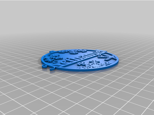 nethanyel ornament by dolphinlover182 customized 3d print model - Mito3D
