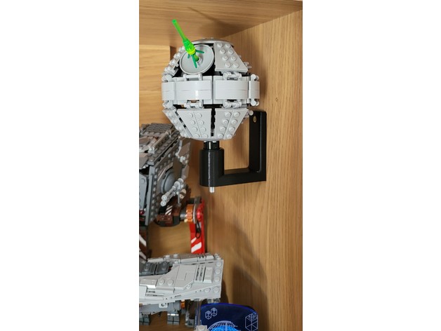 lego 40591 muerte estrella 2 pared montar by colmillo guerras 3D print model - Mito3D