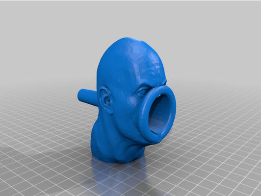 dwayne felsen johnson posaune mundstück by matteowhiteaker musik musical instrument 3d print model - Mito3D