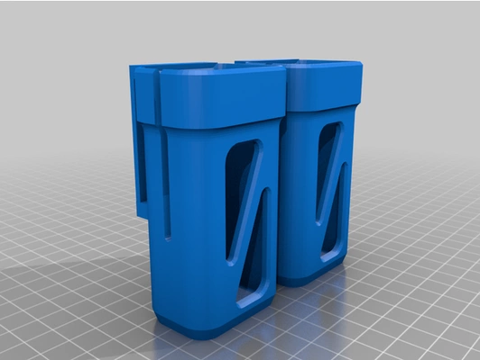 glock 9mm mag holder by usafsac 3d print model - Mito3D