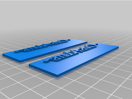 my angepasst brief stempel draussen etiketten by abonnieren 3d print model - Mito3D