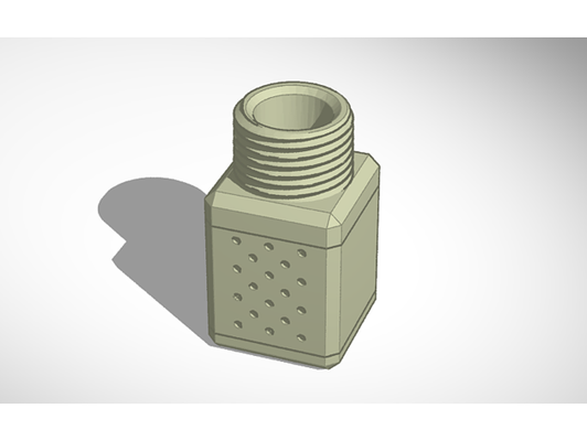 einfach dusche kopf extra ausführung by jetztwirdgedruckt 3d print model - Mito3D