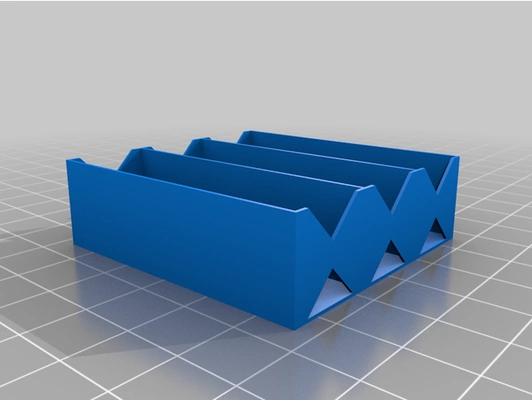 3x aa titolare supporto by okhousecat personalizzato 3d print model - Mito3D