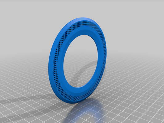 mini frisbee - flying disk by matan flaying fun 3d print model - Mito3D