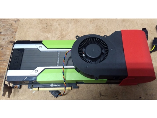 nvidia tesla ventilador duto by enfurece 3d print model - Mito3D