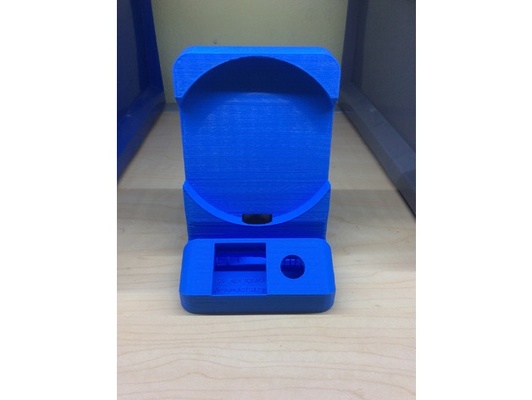 inalámbrico cargador estante soporte by steamygerry peine enfriamiento escritorio energía ventilador maleficio cambiar interruptor usb 3d print model - Mito3D